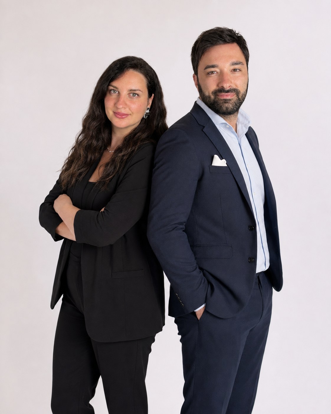 Maria Gioele e Giacomo, fondatori di TrinityHub